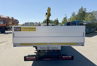 JAC N90 (9т) КМУ HYVA 3.2 E3 (3т) БОРТ АЛЮМИНИЙ 6,2×2,55×0,6 м